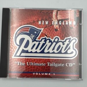 New England Patriots The Ultimate Tailgate (CD, 1998) Volume 1 VINTAGE EXCELLENT